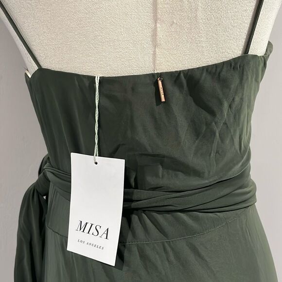 Misa‎ Los Angeles NWT green Veronika Wrap Maxi Dress
Size small - Picture 7 of 8
